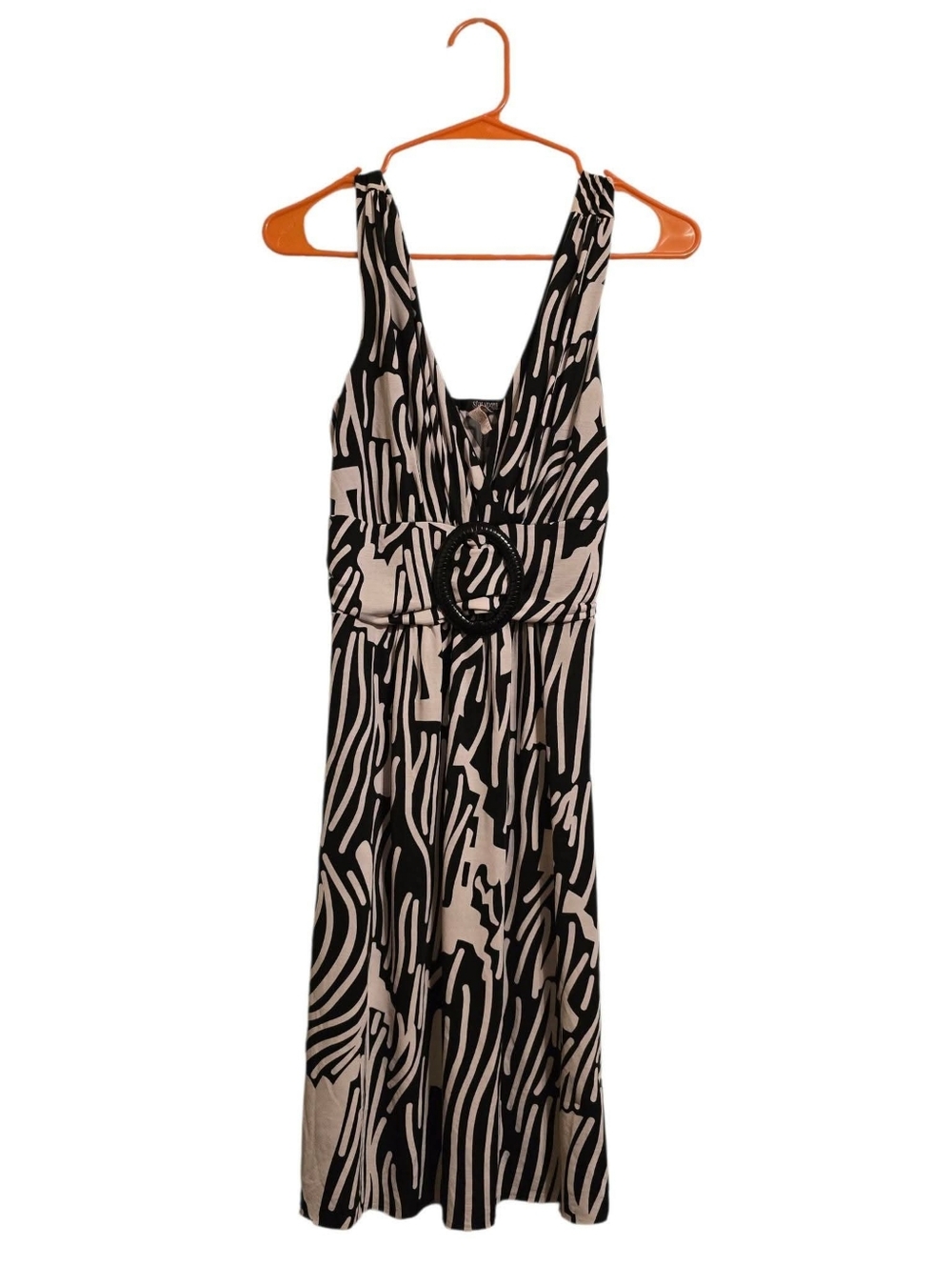 Vintage | Y2K Large Buckle Stretchy Dress